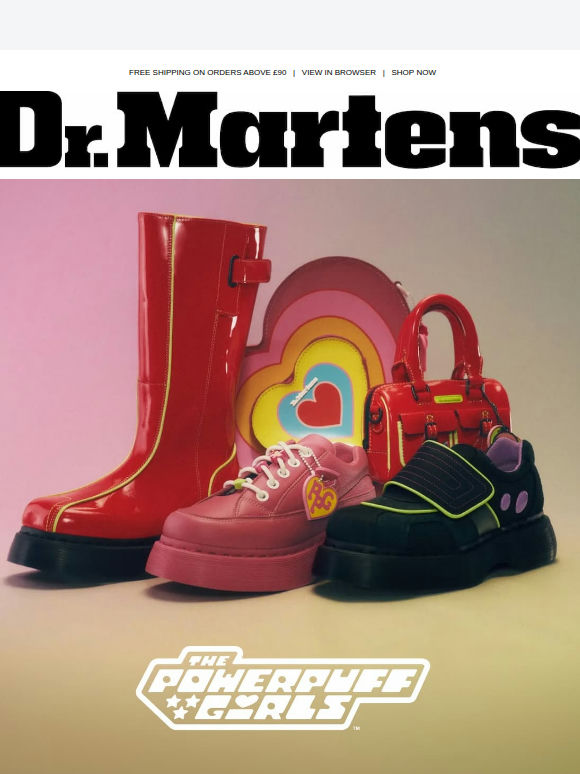 Dr. Martens x The Powerpuff Girls