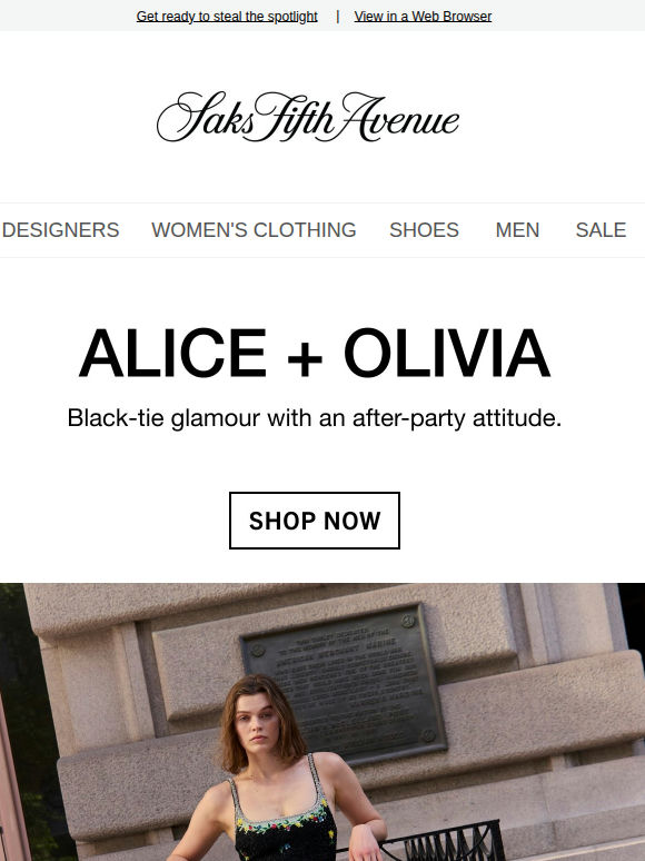 ALICE + OLIVIA's after-party glamour