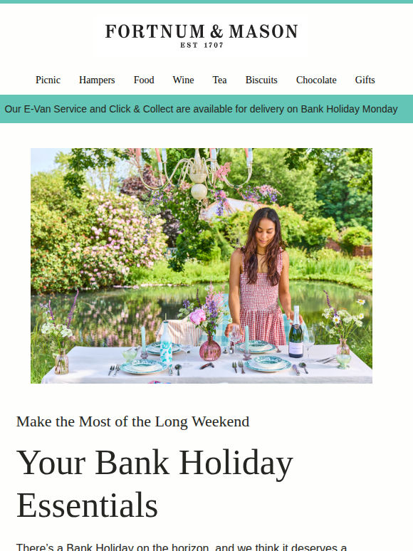 Ready for the Bank Holiday?