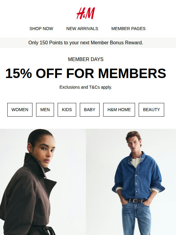 15% off | Last chance