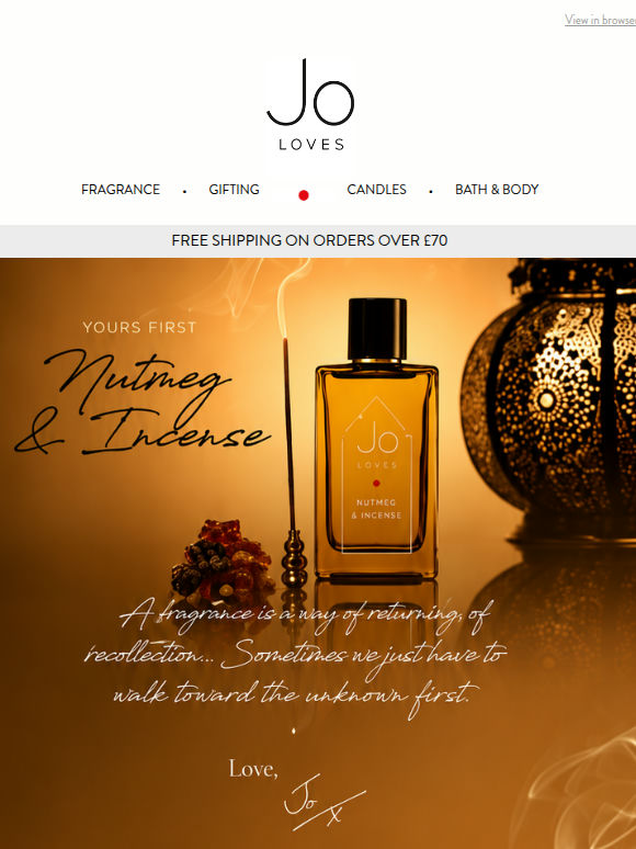 Last Chance Early Access: Nutmeg & Incense