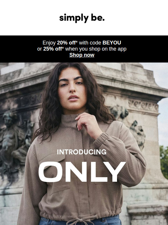 Introducing ONLY 😍