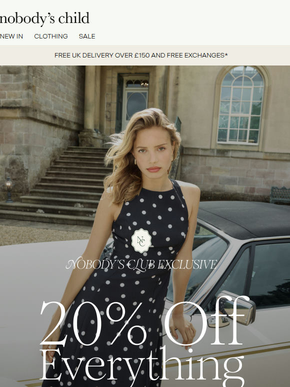 20% off knits, tops and more