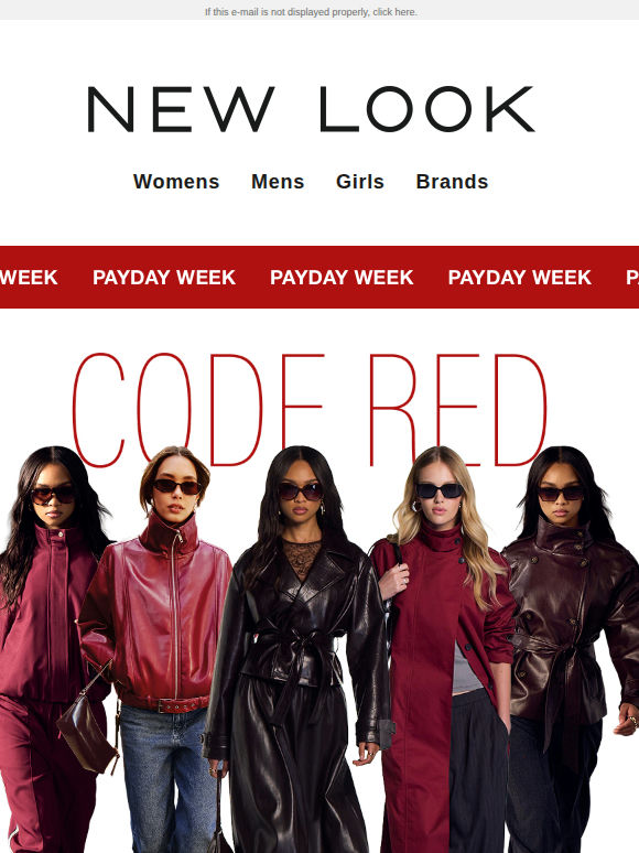 CODE RED: the payday palette you need