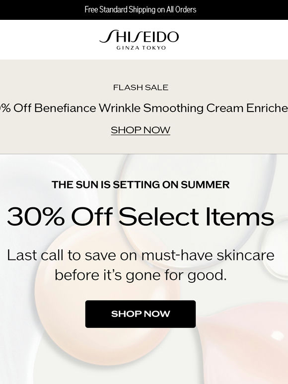 Final Call For 30% Off Select Skincare ⏰