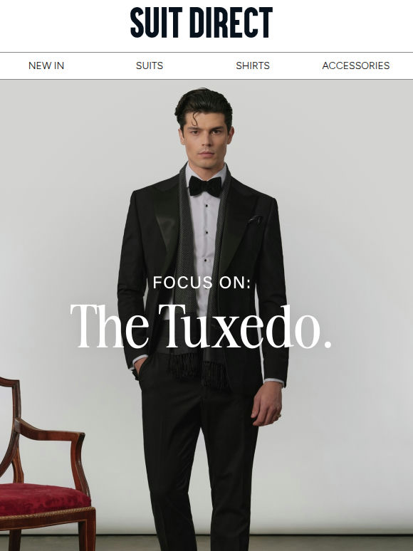 Four ways to wear a tuxedo