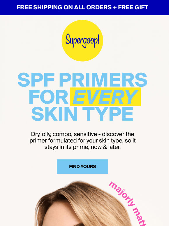 An SPF primer for every skin type (yes, really)