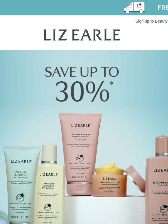 Save up to 30% on your autumn routine