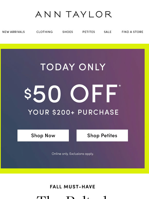 You’ve Got $50 Off Fall’s Chicest Suit