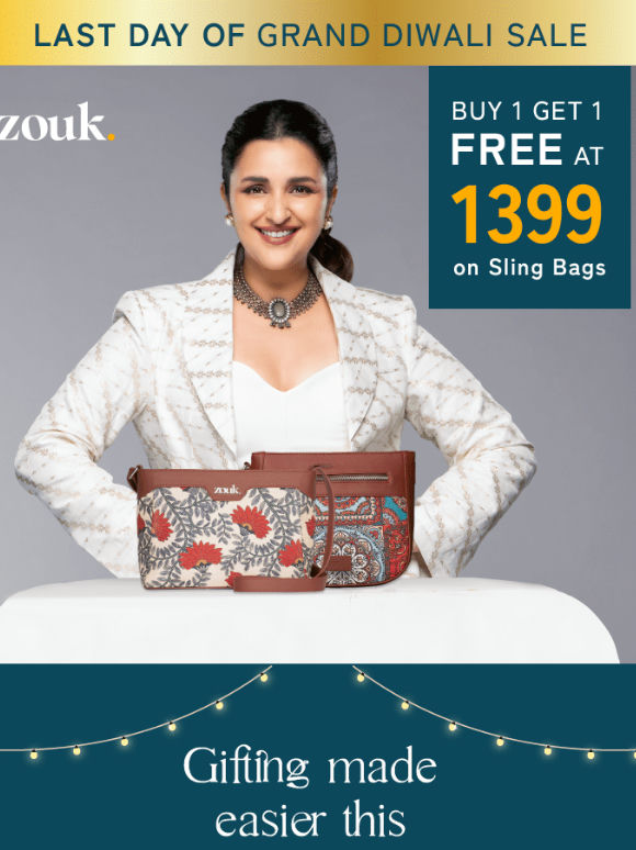 ⏳Don't Let This Opportunity Slip - BOGO Sling @1399! ⏳