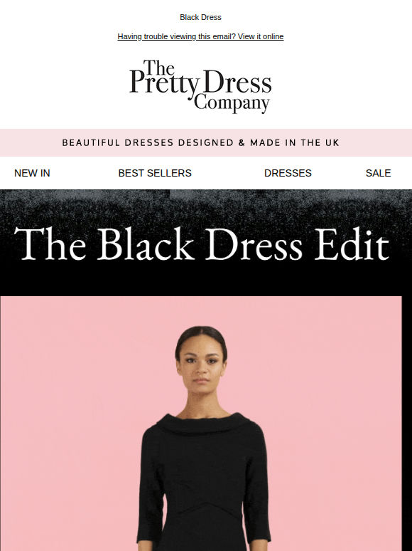 Discover the Black Dress Edit 🖤