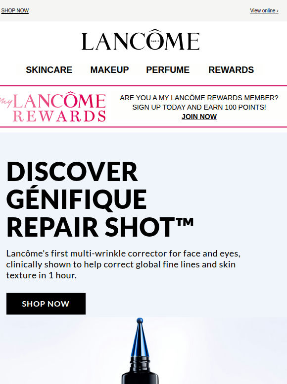 Discover Génifique Repair Shot™: the art of targeted care