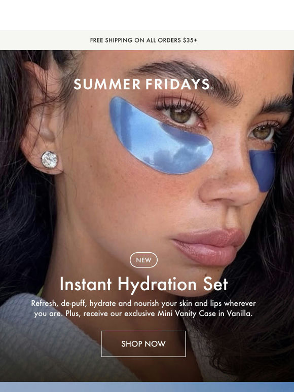 NEW! Instant Hydration Set 💧