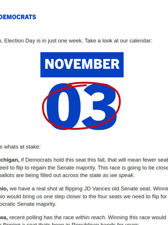 Here's what's at stake in Michigan, Ohio, Iowa, and Kansas...