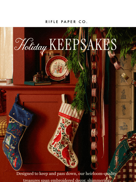 Holiday Keepsakes, Made to be Treasured ❤️