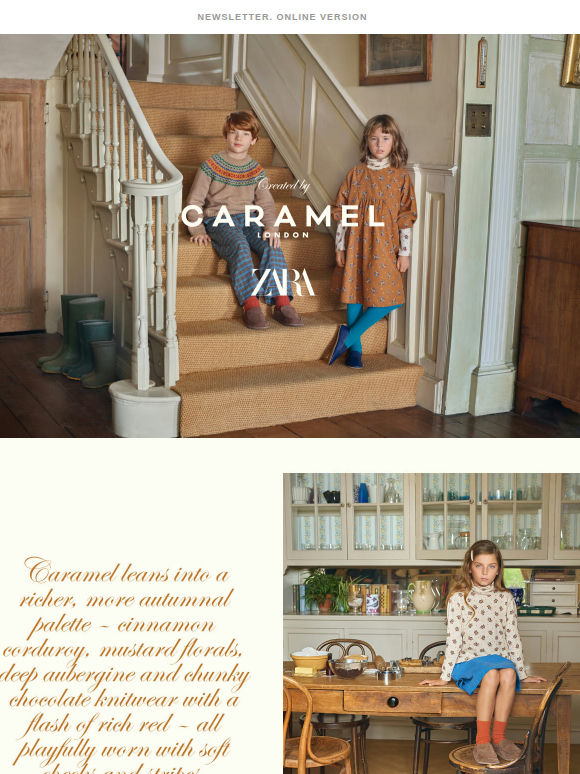 CARAMEL LONDON x ZARA