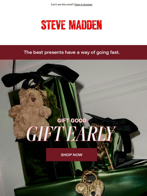 The Good Gifts Go First