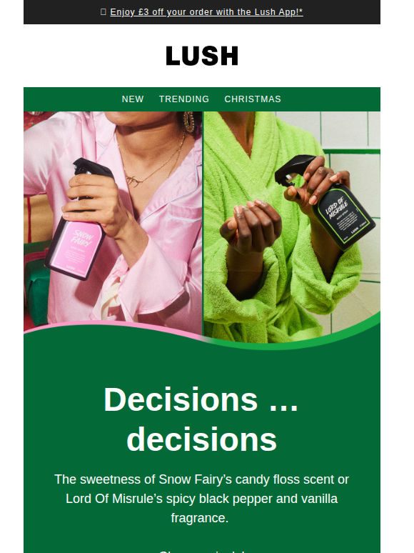 Battle of the seasonal scents