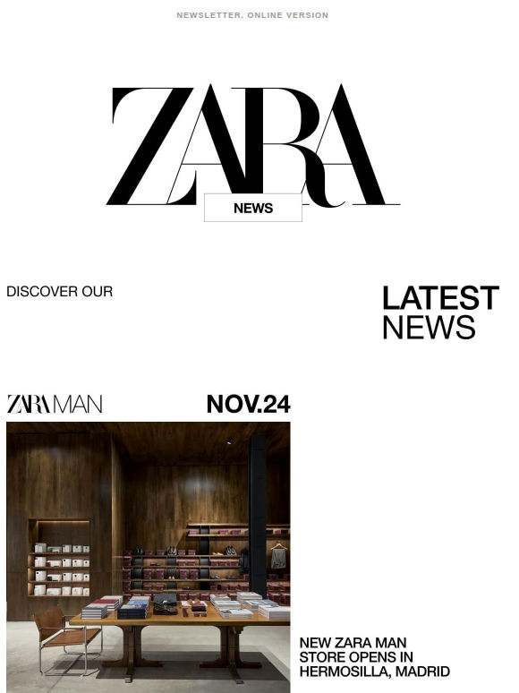 Discover our latest news #zaraman