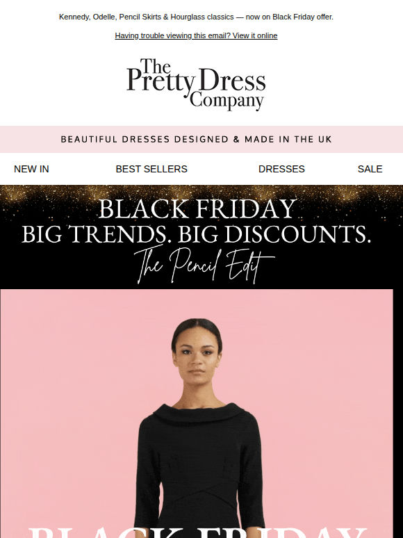 Black Friday: Your Perfect Pencil Silhouette — Now Up to 50% Off
