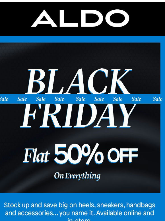 BLACK FRIDAY SALE- FLAT 50% OFF on EVERYTHING Continues.