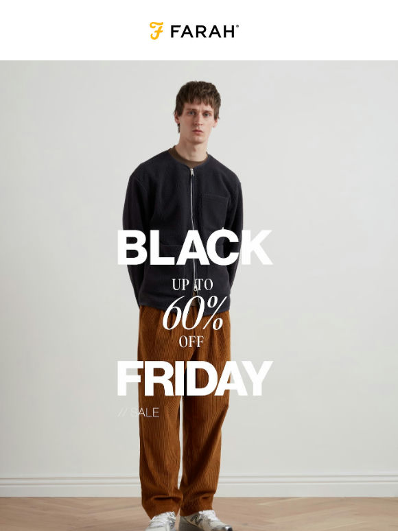 Up to 60% Off Winter Essentials - Black Friday!