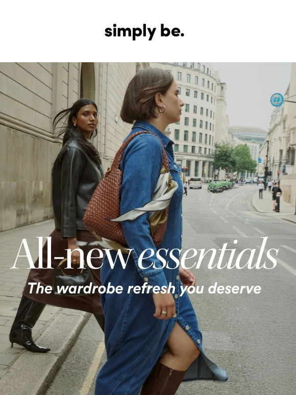 In-demand: All-new essentials