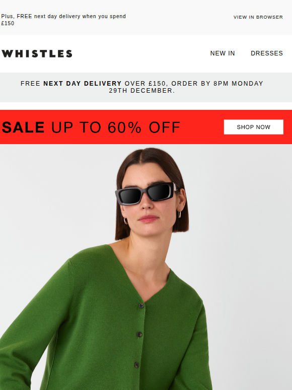 SALE top picks – up to 60% off