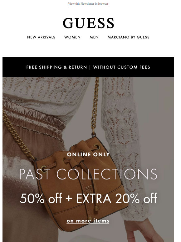 Extra 20% OFF off Bags and Accessories