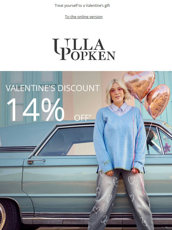 14% off Valentine's Discount 💘 Get your favourite lingerie now