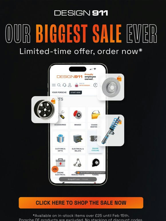 Our Biggest Sale Ever Starts Now 🔥