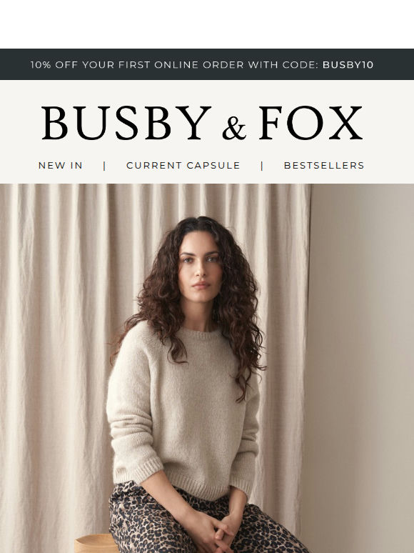 Back by popular demand – now in new colours