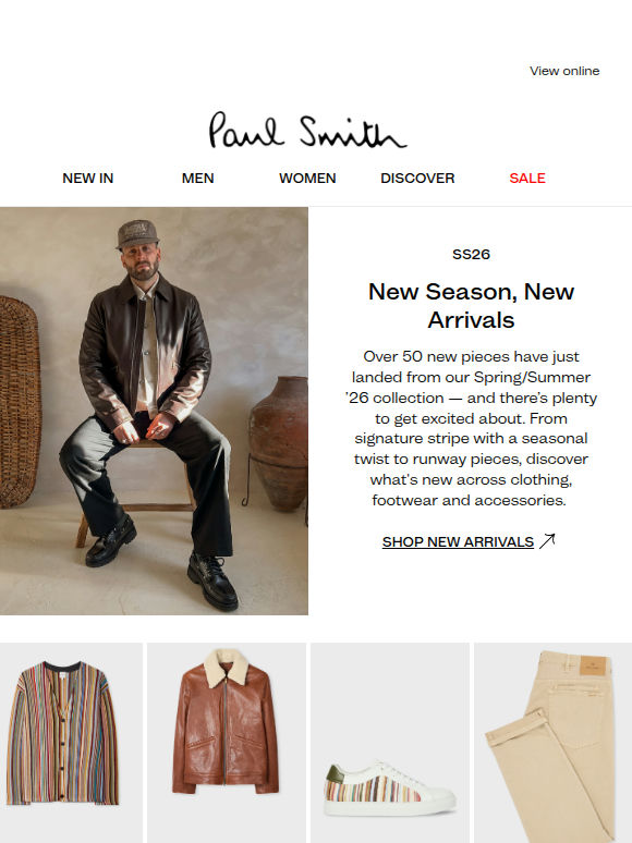 New This Week: Explore Our Latest SS26 Arrivals