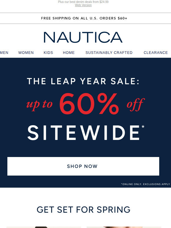 Shop 60% off (almost) EVERYTHING!