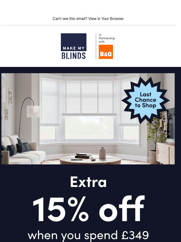 ⏰Ends soon: payday savings + extra 15% off!