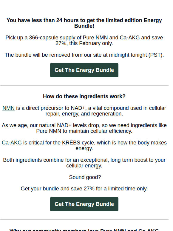 Ending Tonight: The Energy Bundle 🚨