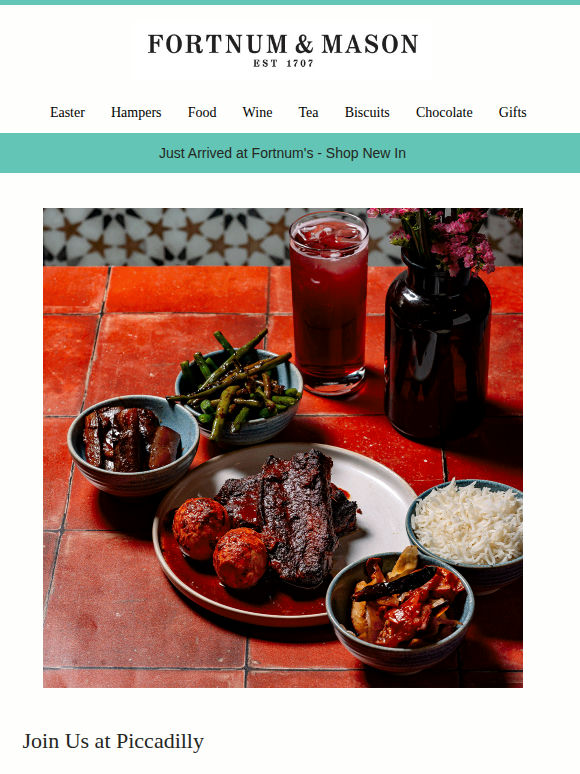 What's On at Fortnum's This March?