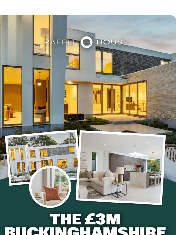 Closing Tonight: The £3m Dream Home Draw Closes at Midnight