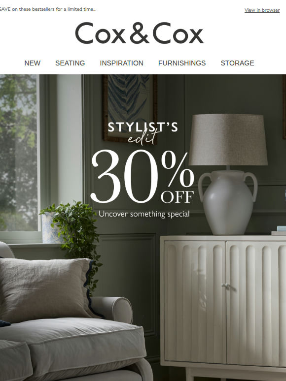 30% OFF this week’s Stylist Edit | Ends midnight Monday!