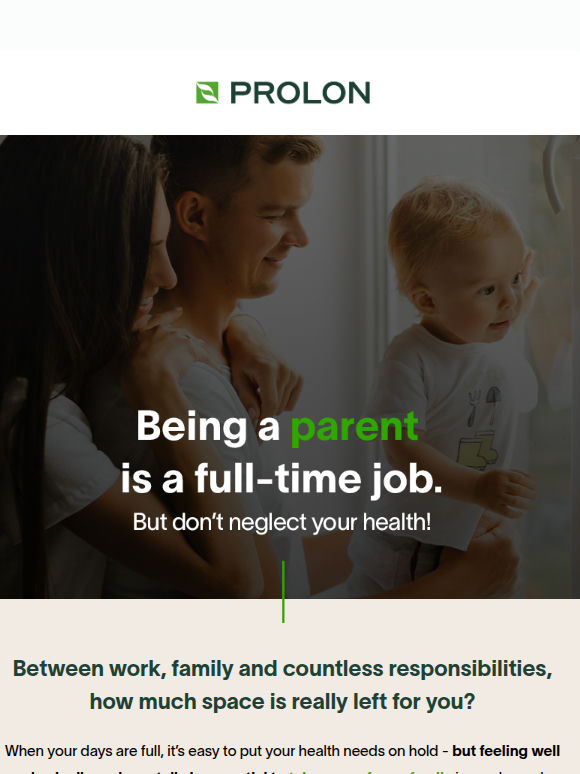 How to integrate Prolon into your family routine 👨‍👩‍👦