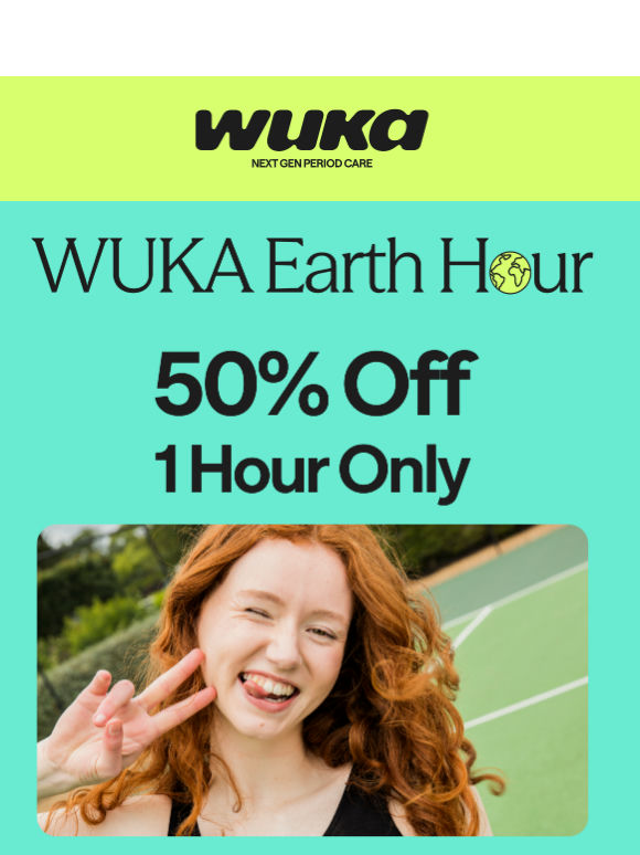 GO GO GO - up to 50% off WUKA