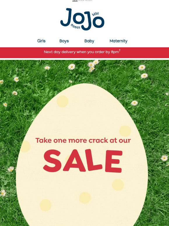 60% OFF: Last one to shop is a rotten egg!