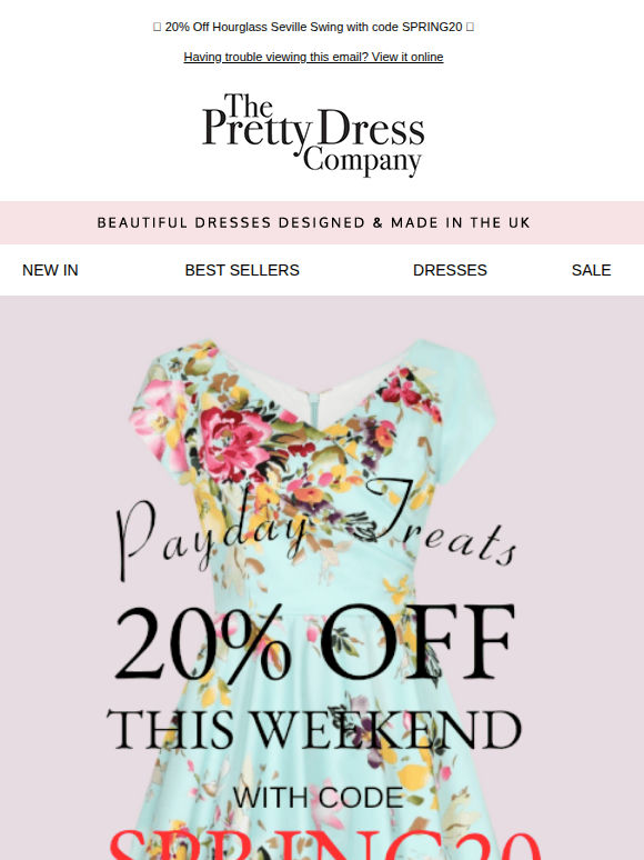 20% OFF | Payday Treats This Weekend 🍭