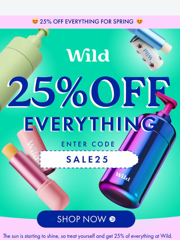 IT'S PAYDAY: Shop 25% off🌸