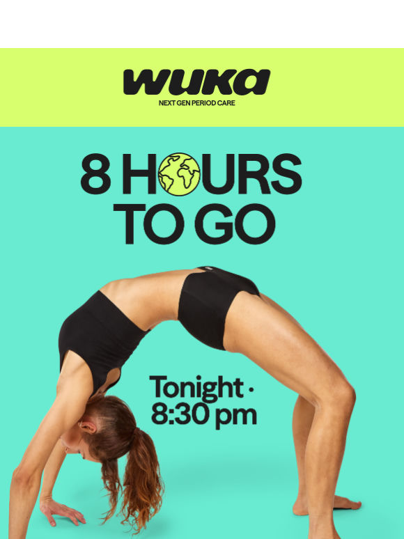 8 hours to go ⏳ set your alarm