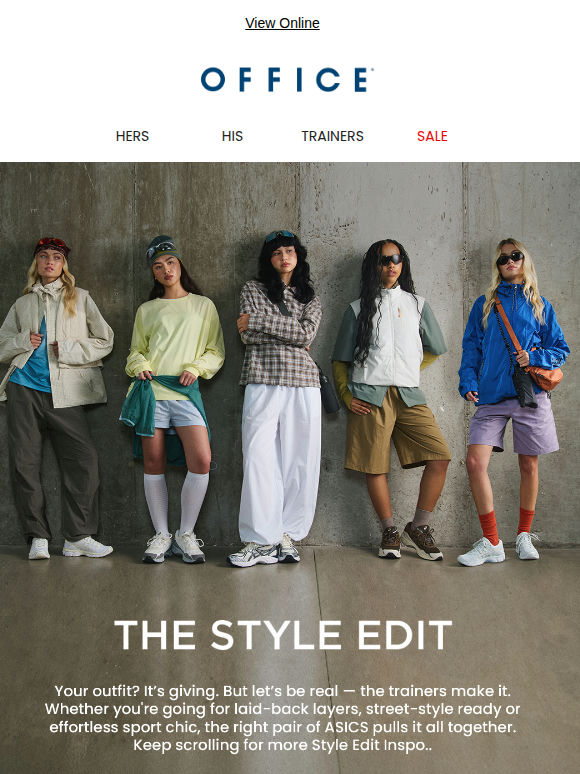 Step into style with ASICS