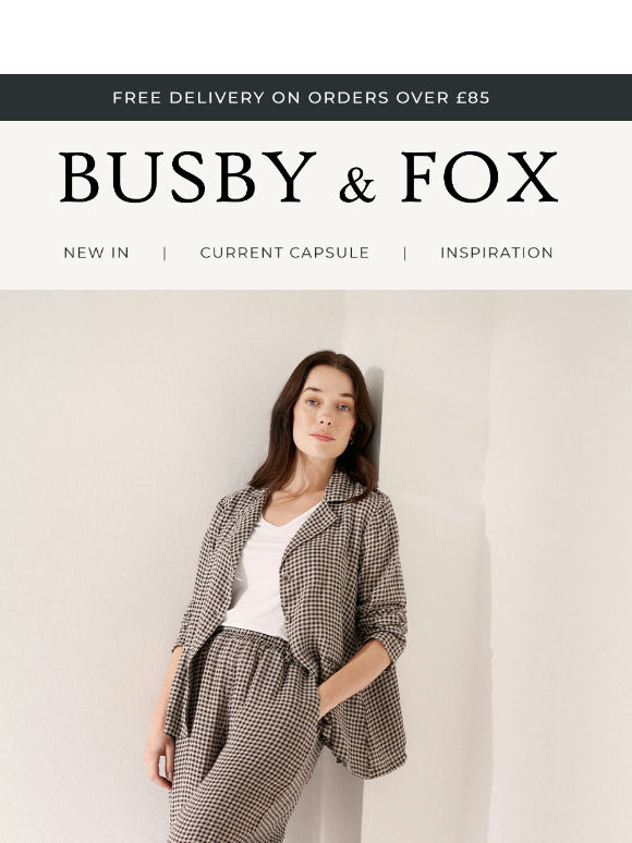 Just in | Transitional tailoring