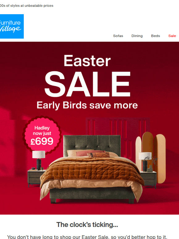 🌸 Shop cracking deals in our Easter Sale