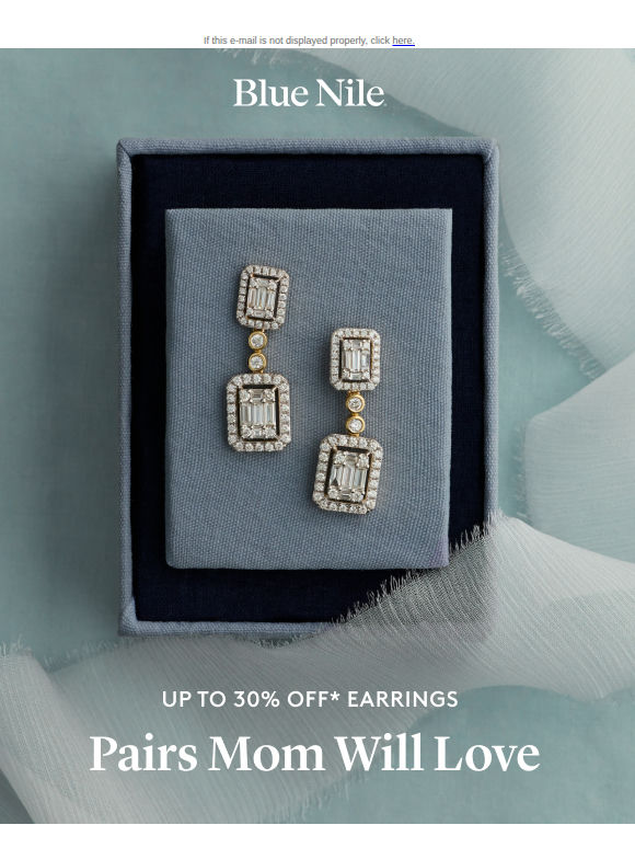 Earrings Mom Will Love Up To 30% Off*