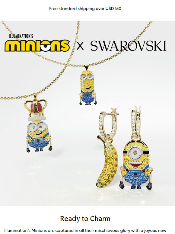 Minions-themed charms & jewelry